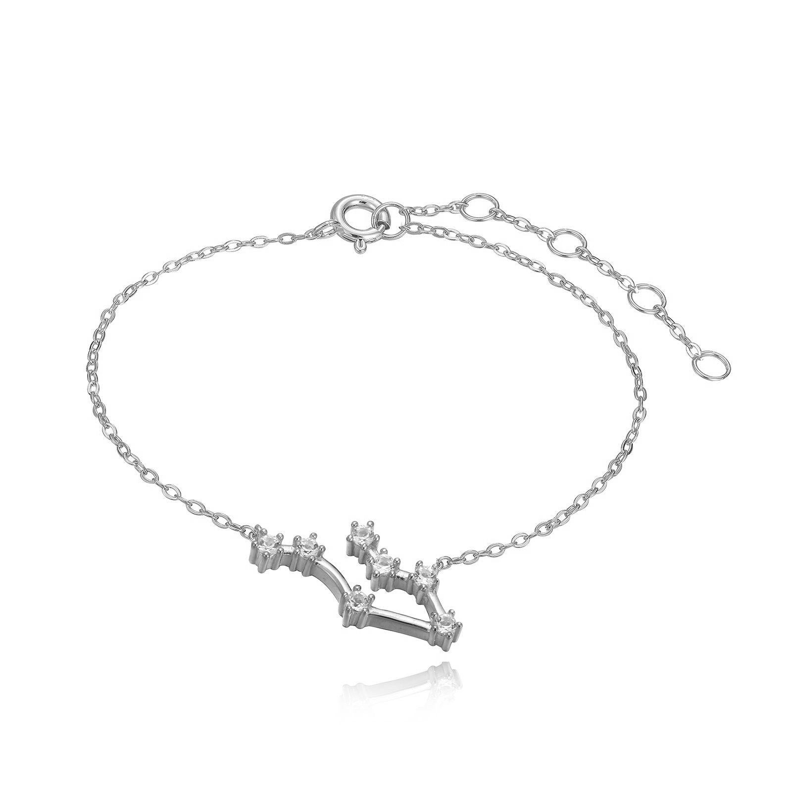 Modern Gemini Constellation Bracelet For Sale