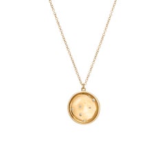 Gemini Constellation Diamond Necklace Estate 14k Gold Zodiac Celestial Jewelry