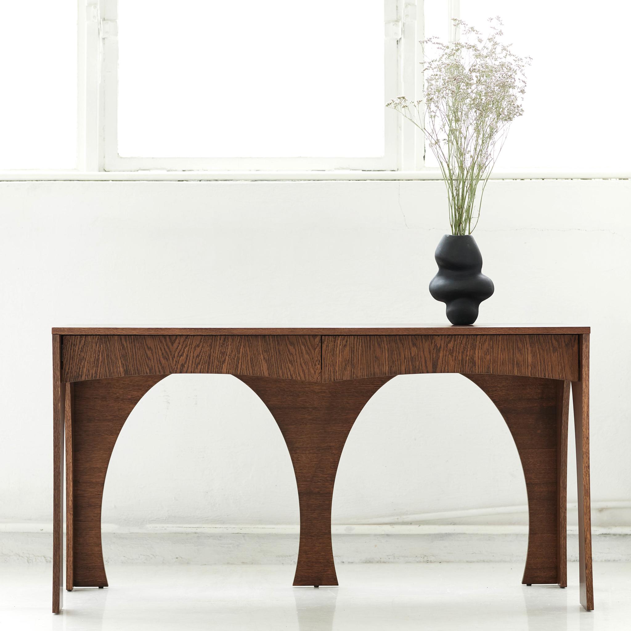Wood Gemini Large Desk by Pastform For Sale