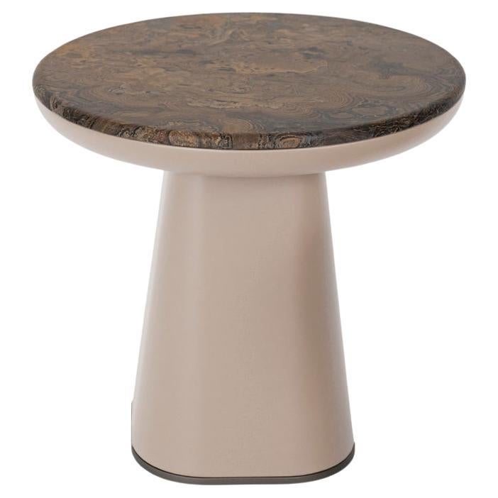 Gemini Stromatolite - a Limited Edition Small Table with Stromatolite Top For Sale