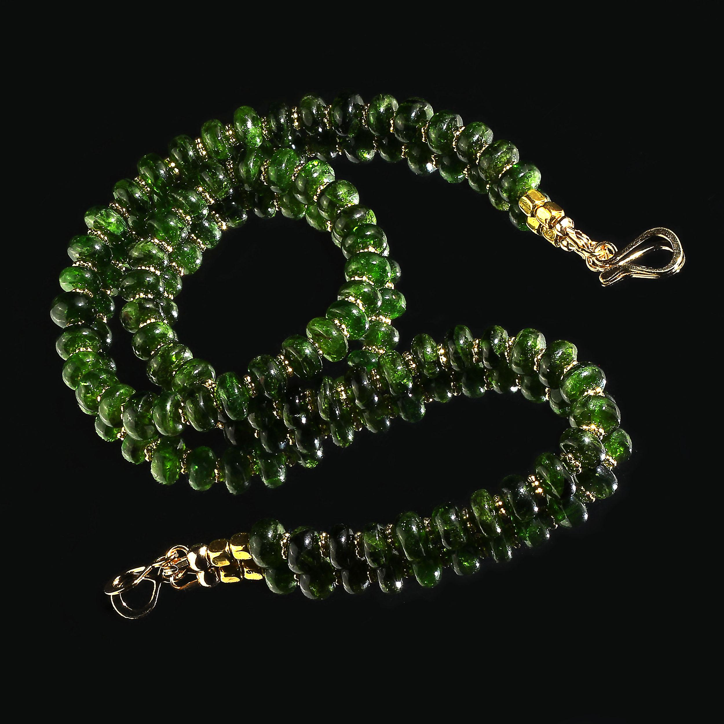 chrome diopside necklaces