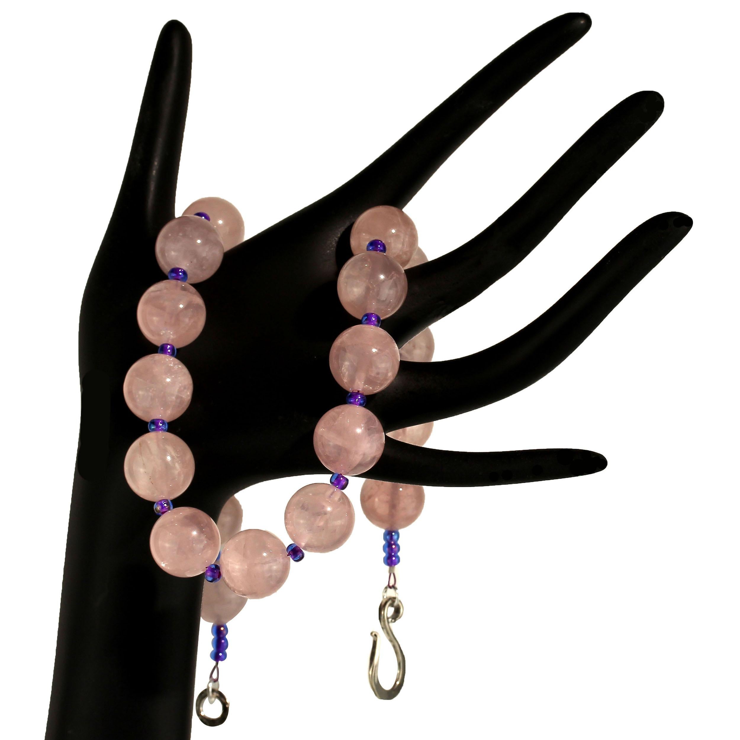 purple necklace beads