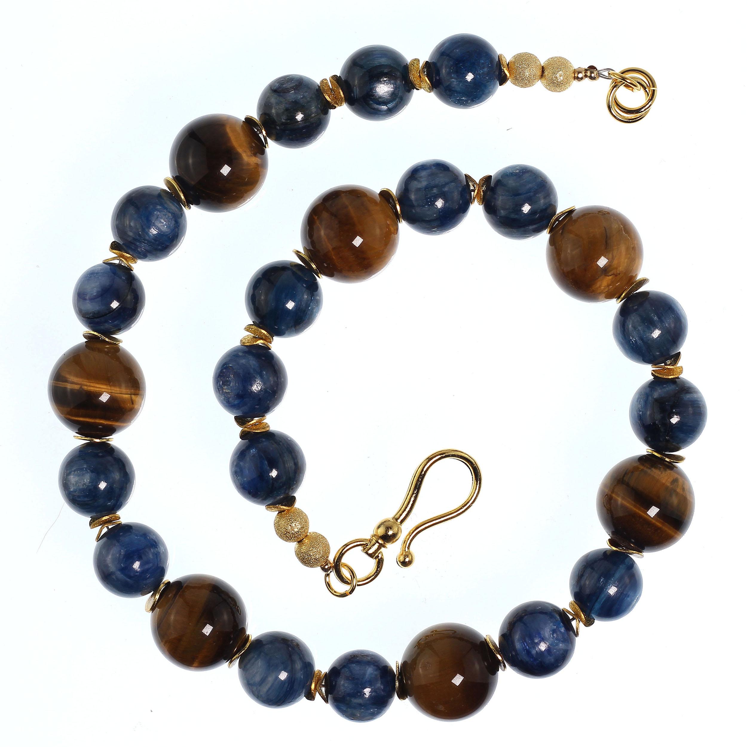 kyanite beaded necklace