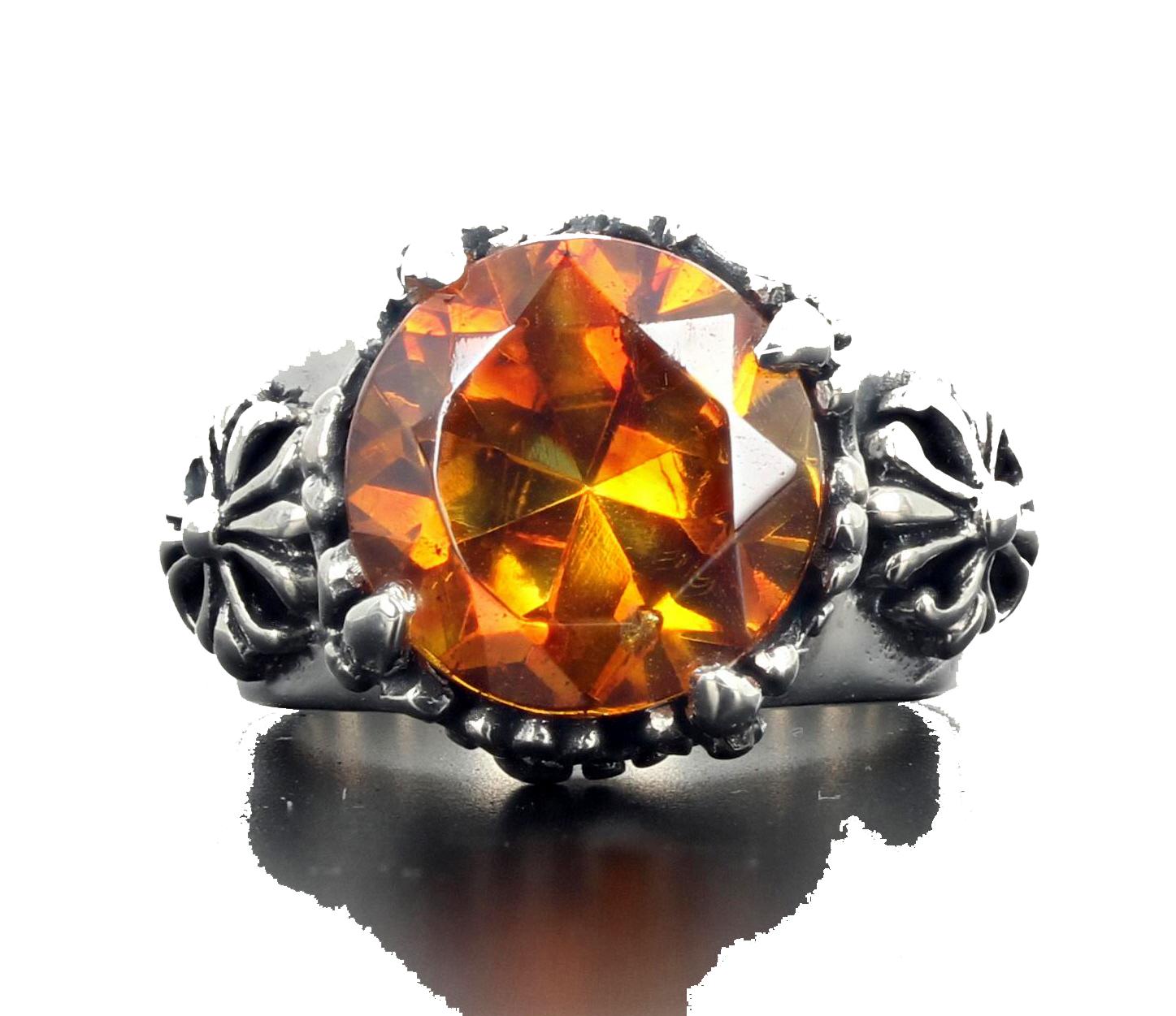 This 10.67 carat 13.2 mm round Sphalerite is so beautiful and so rare !!  It is set in a sterling silver ring size 7 sizable (we size for free).  It is believed that Sphalerite gives you the vitality and energy needed to push forward and realize