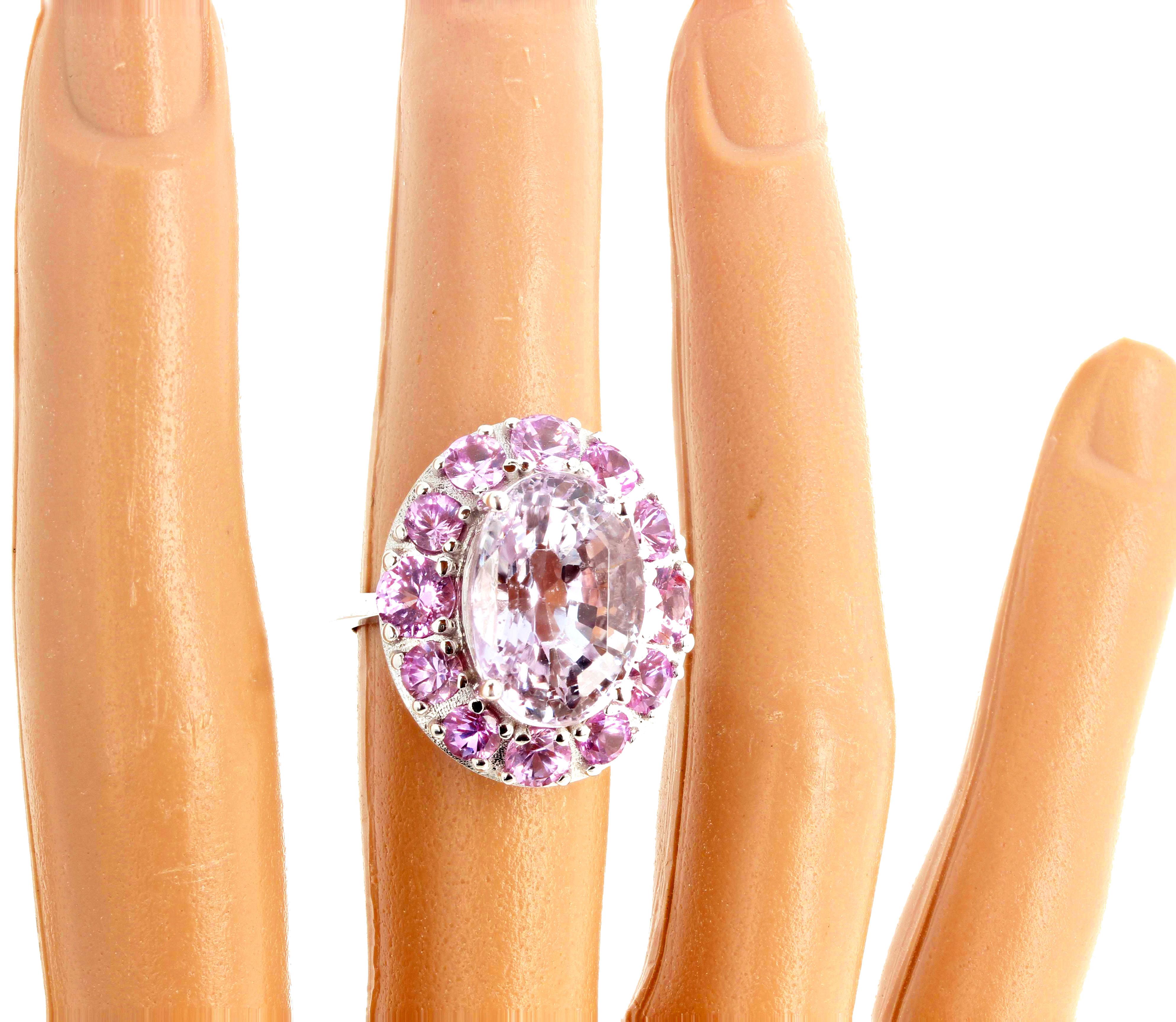 10 carat pink sapphire