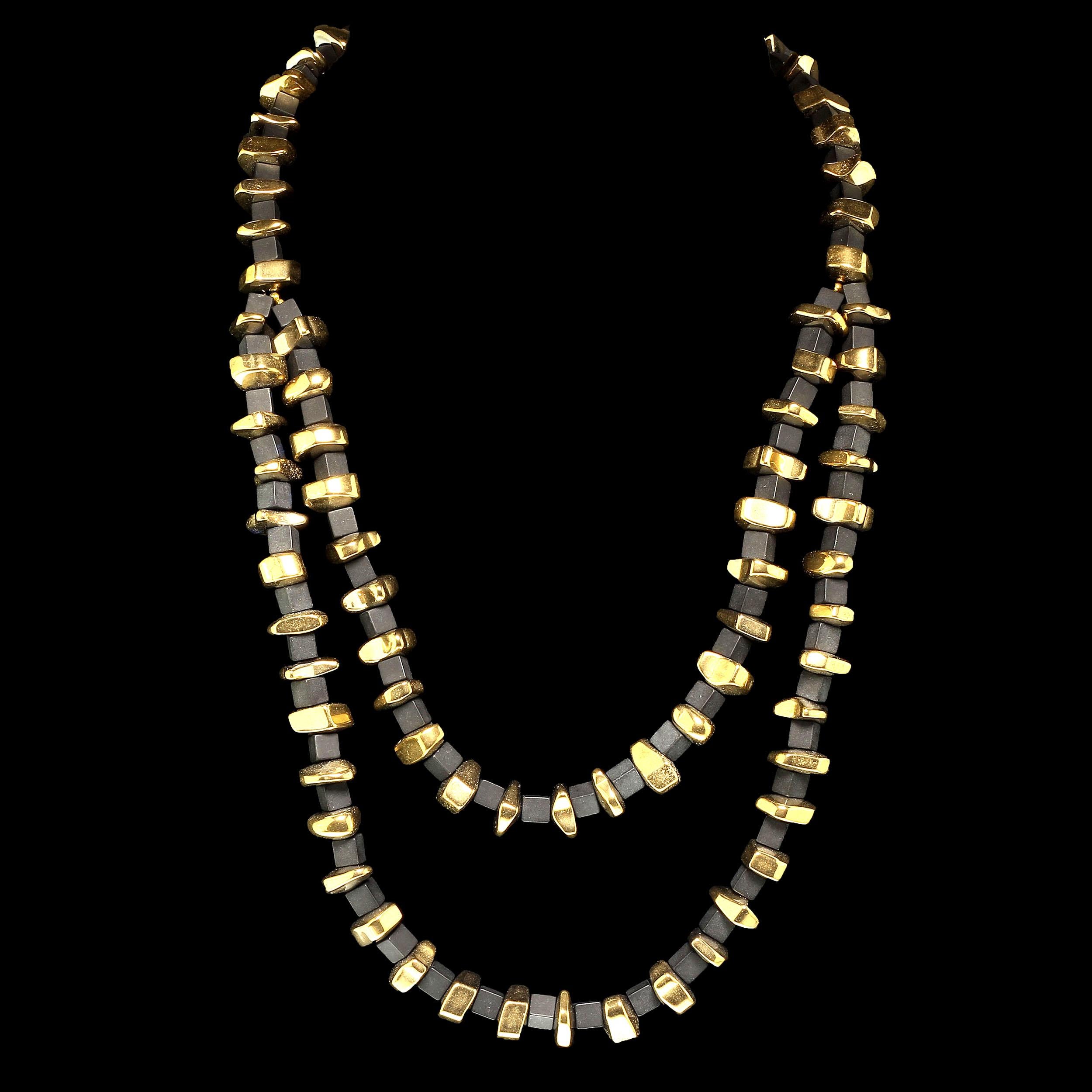 gold tulsi necklace