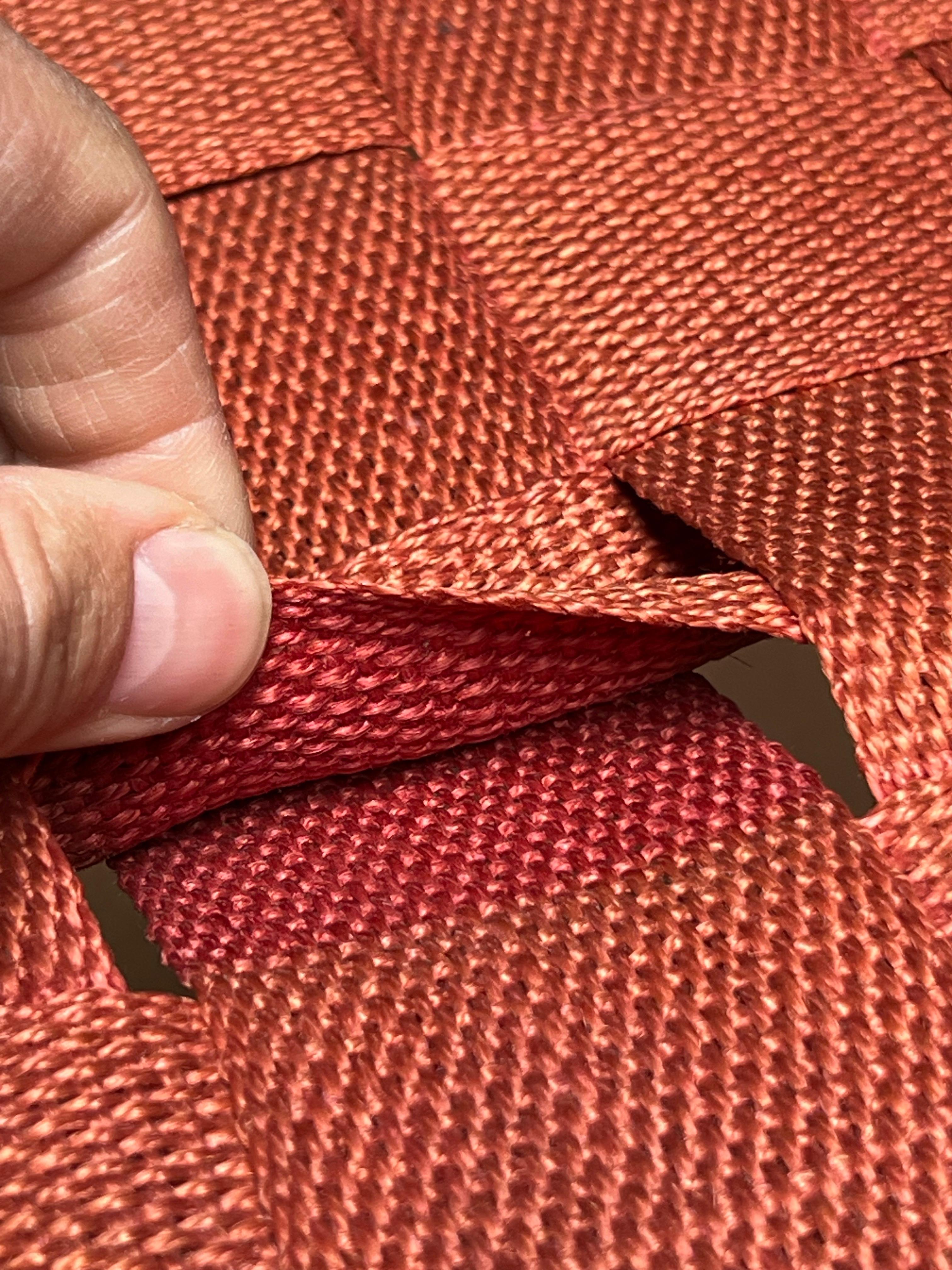 Betulla Gemla  Sgabello anni '30 in betulla massiccia verniciata + strisce rosse Tutto originale decorativo in vendita