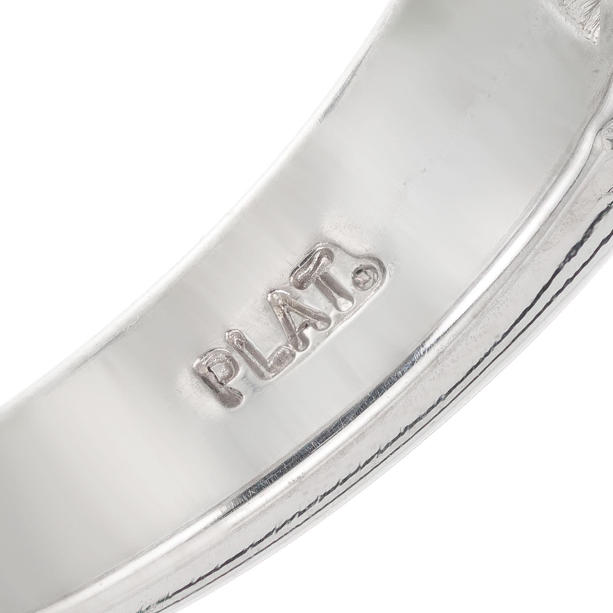 Women's Gemlok 1.75 Carat Diamond Platinum Wedding Band Ring