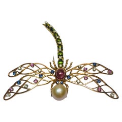 18 Karat Pink
Yellow gold Dragonfly with Multicolored Sapphires
Tourmalines 18 Karat Pink
Yellow gold Dragonfly with Multicolored Sapphires
Tourmalines