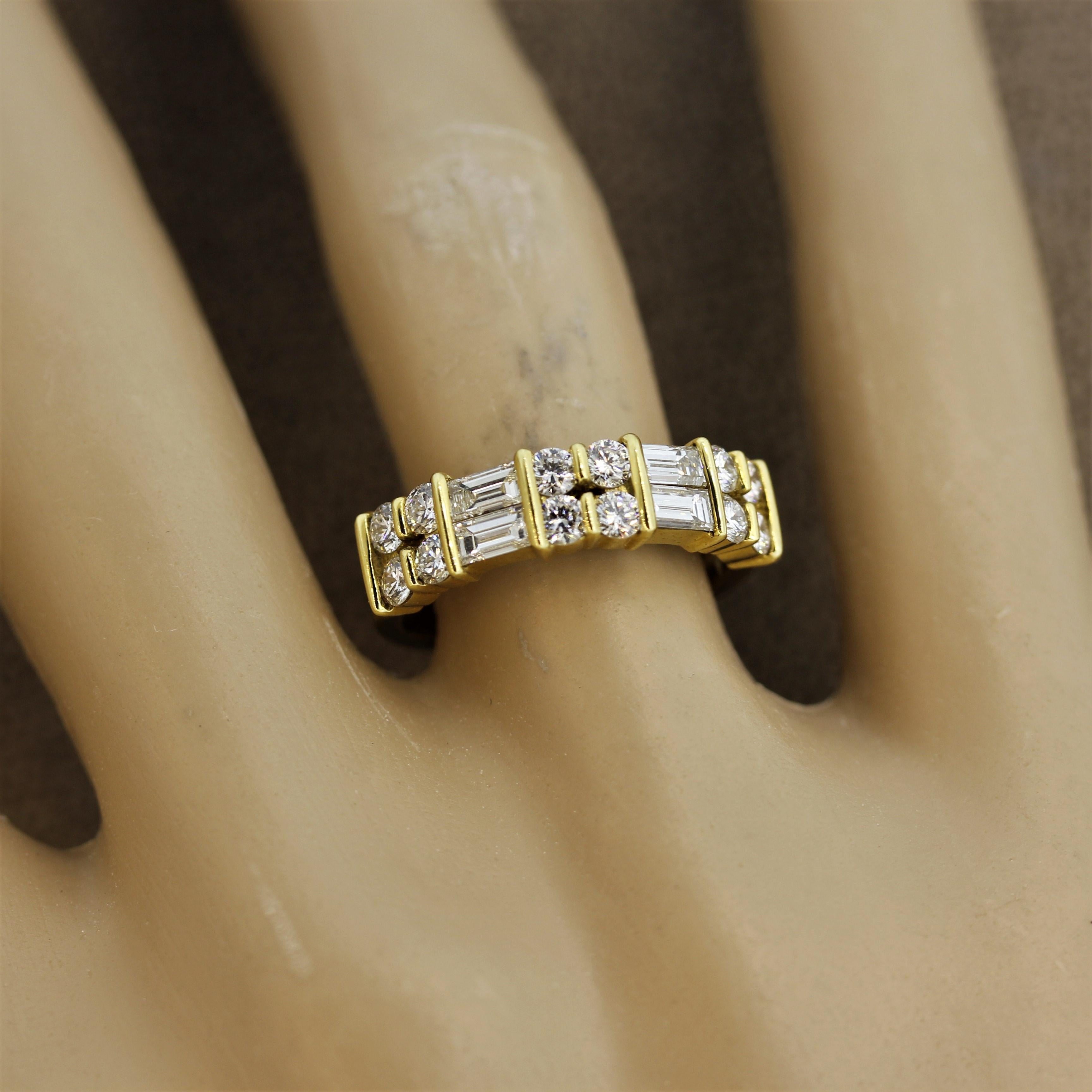Edelstein Gemlok Diamant-Gold-Ring 2