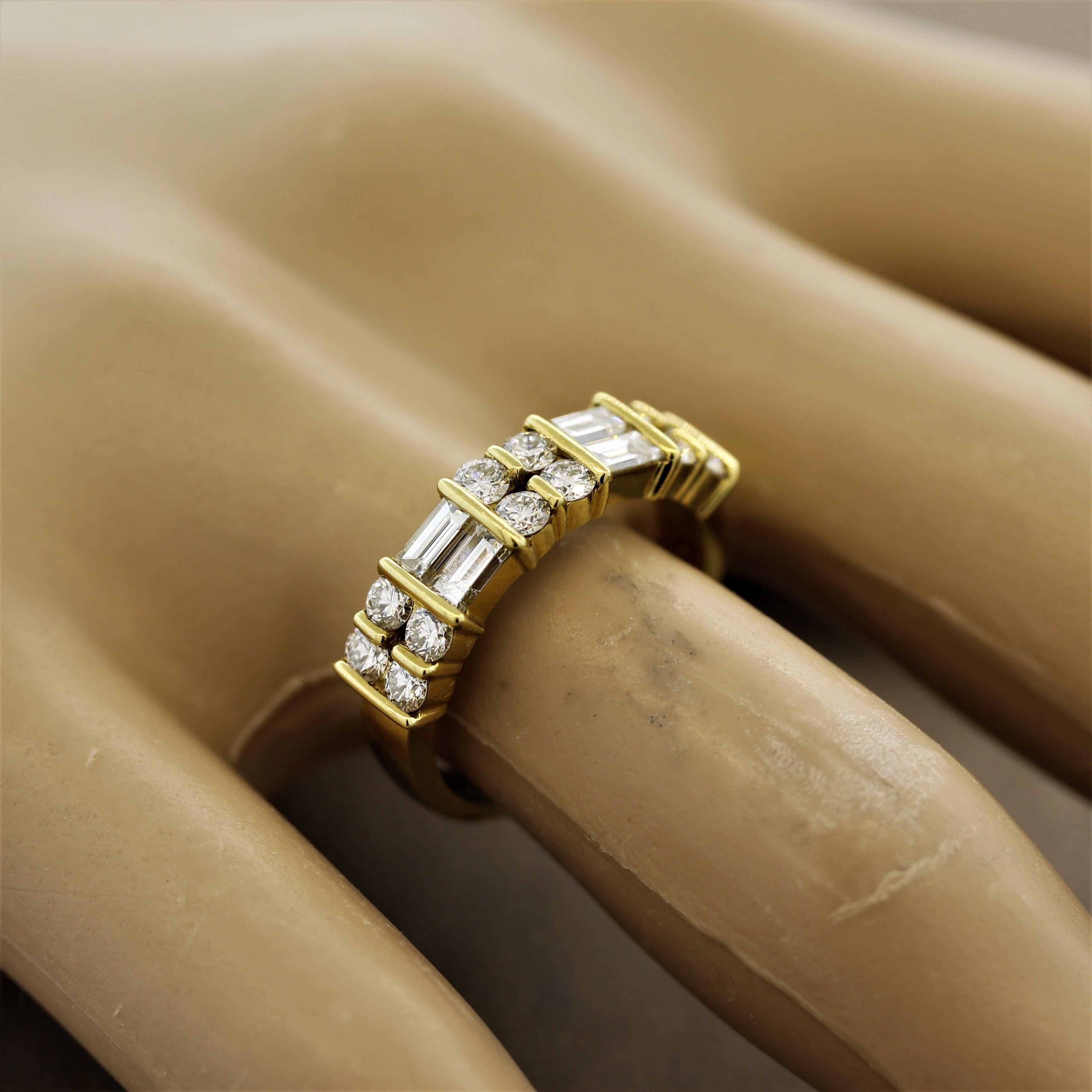 Edelstein Gemlok Diamant-Gold-Ring 3