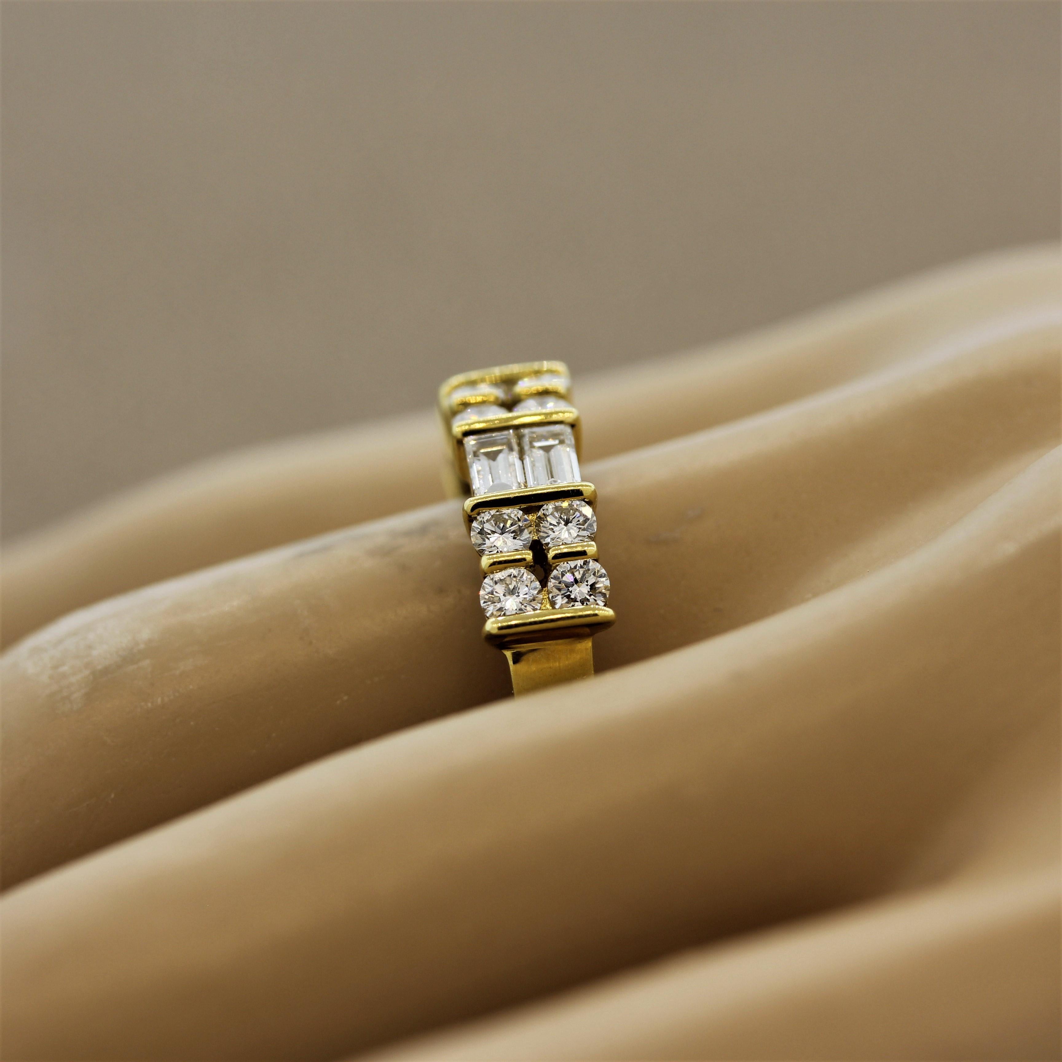 Edelstein Gemlok Diamant-Gold-Ring 4