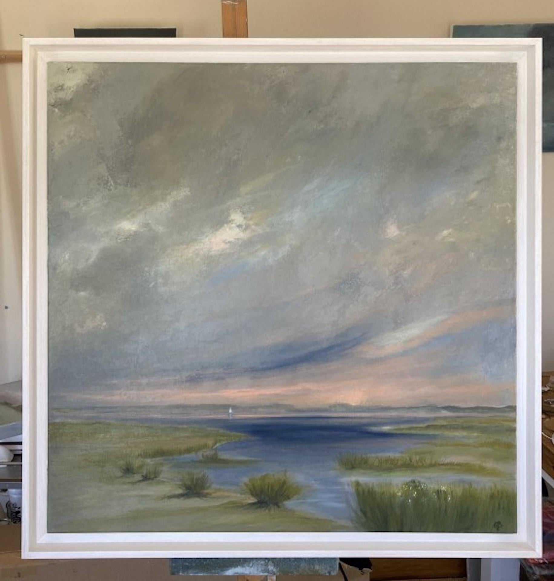 Gemma Bedford, Vela en solitario West Wittering, Arte paisajístico, Arte asequible en venta 1