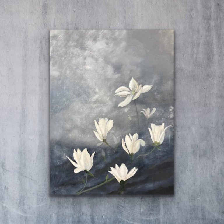 Magnolia in the Mist by Gemma Bedford [2019]
original

Acrylic and mixed media

Image size: H:101 cm x W:75.5 cm

Complete Size of Unframed Work: H:101 cm x W:75.5 cm x D:2cm

Sold Unframed

Please note that insitu images are purely an indication of