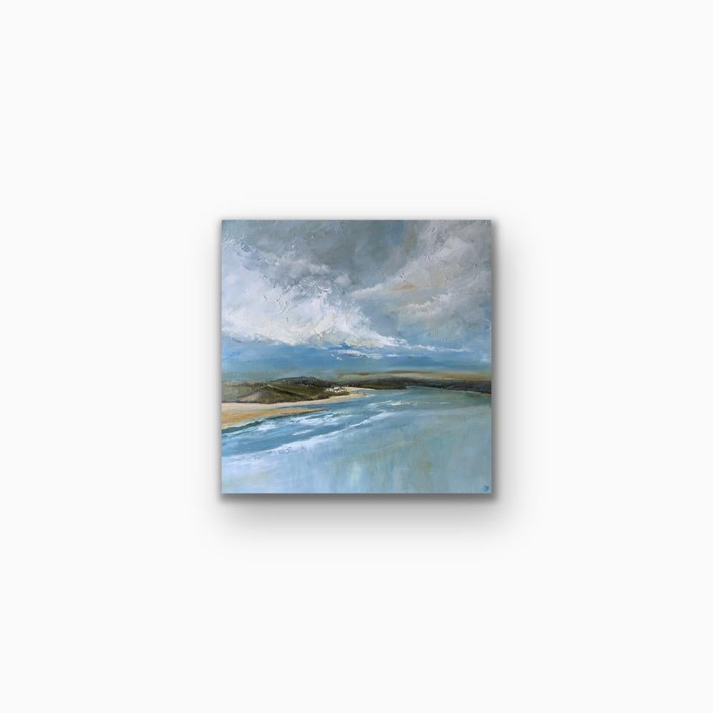 Towards Rock 2, Original Seascape painting, Padstow, Cornwall, Beach, Coastal For Sale 2
