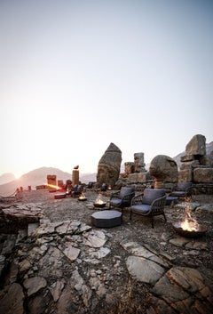 Gemma Concrete Charcoal M Coffee Table by Snoc