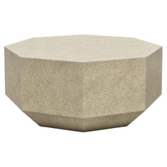 Gemma Concrete Travertine M Coffee Table by Snoc