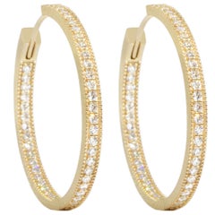 Gemma Diamant Gold 18 Karat Creolen