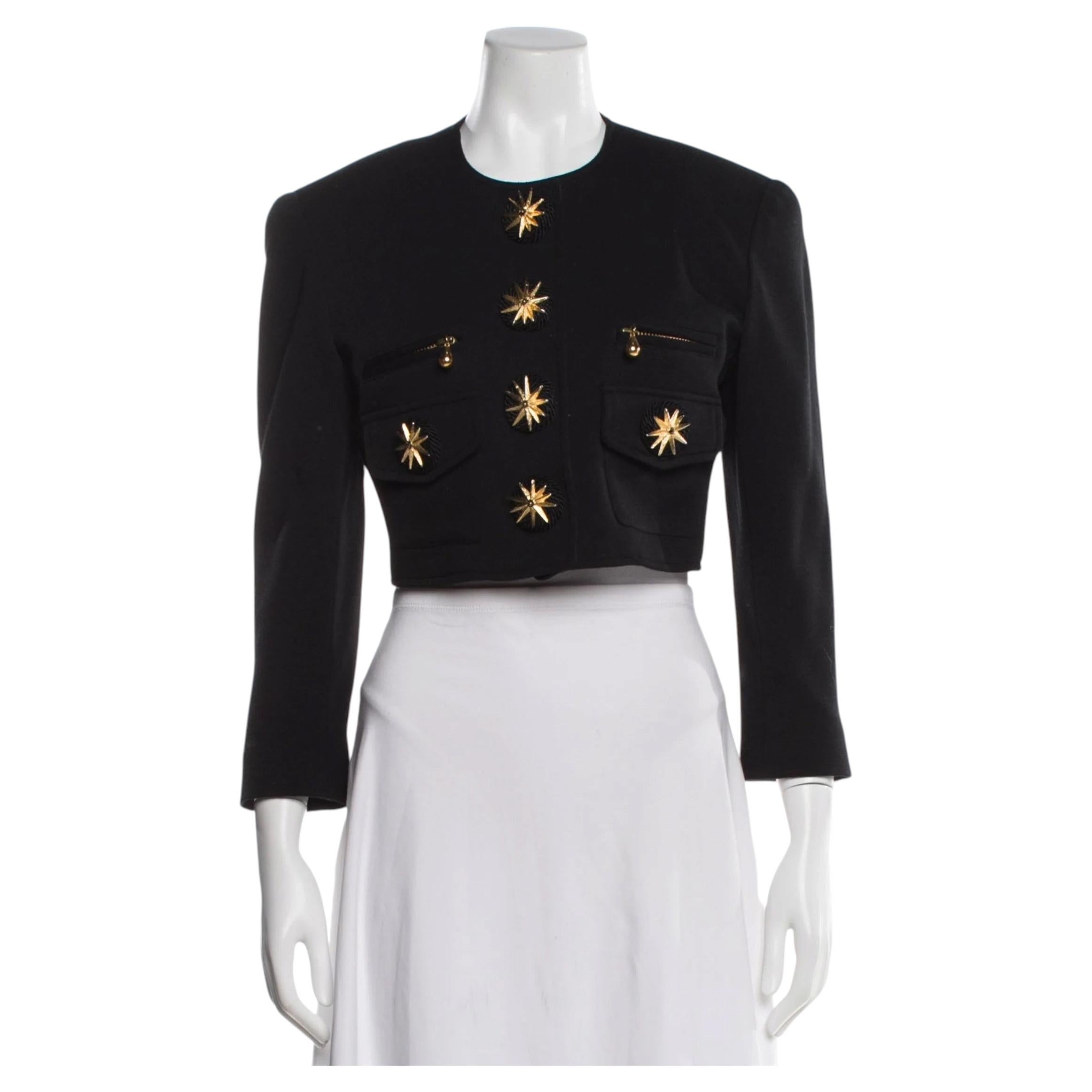 Gemma Kahng wool evening jacket