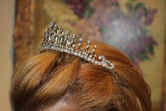 Gemolithos 19th Century Diamond Tiara or Necklace