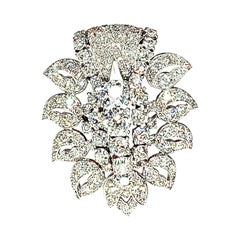 Used Gemolithos a Cartier Signed Diamond Brooch, circa 1938