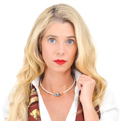 Gemstone and Pearl Neckalce