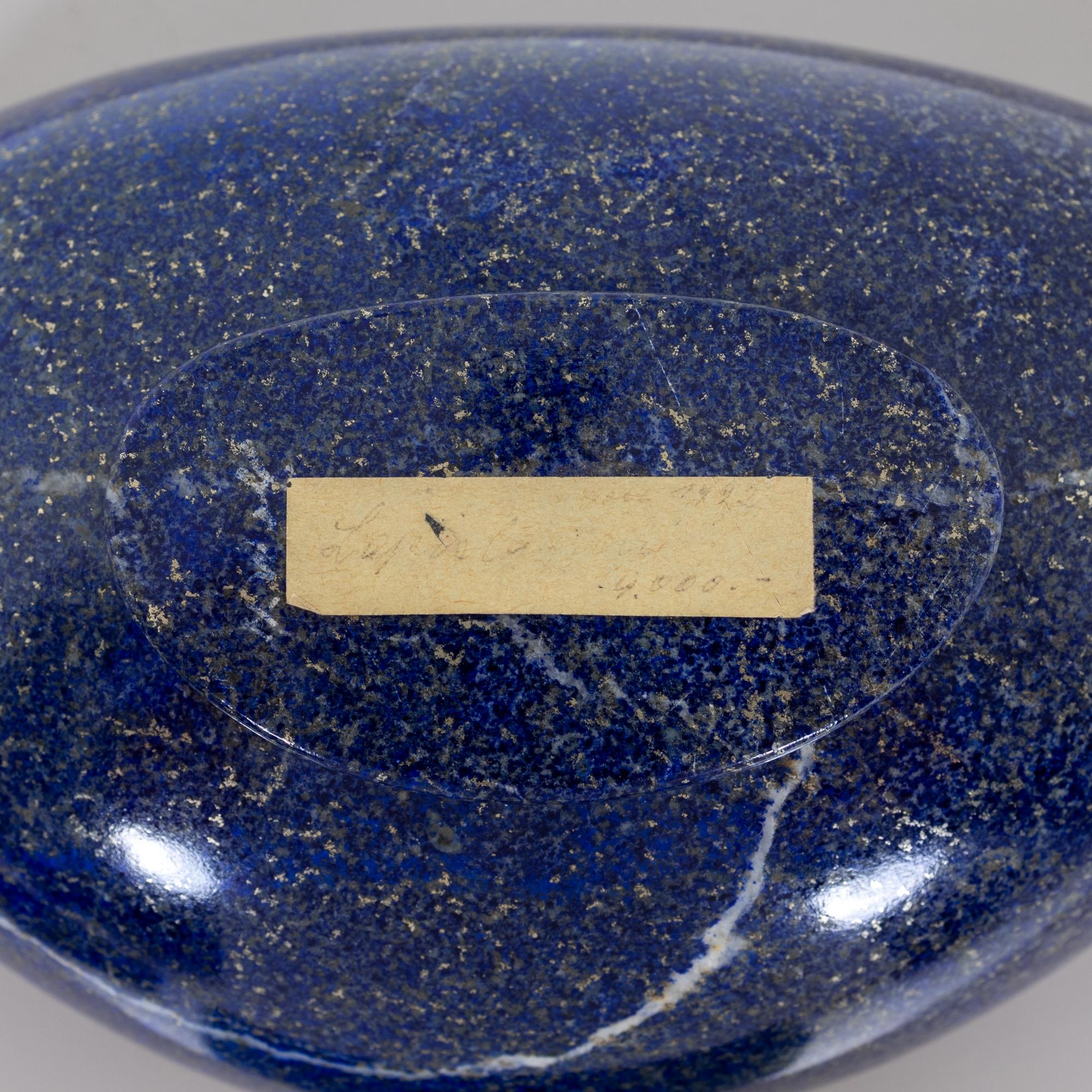 Lapis-lazuli Bol en pierre précieuse - Lapislazuli, Allemagne 1960s/70s  en vente