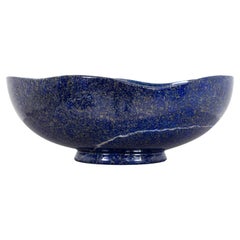 Gemstone bowl - Lapislazuli, Germany 1960s/70s 