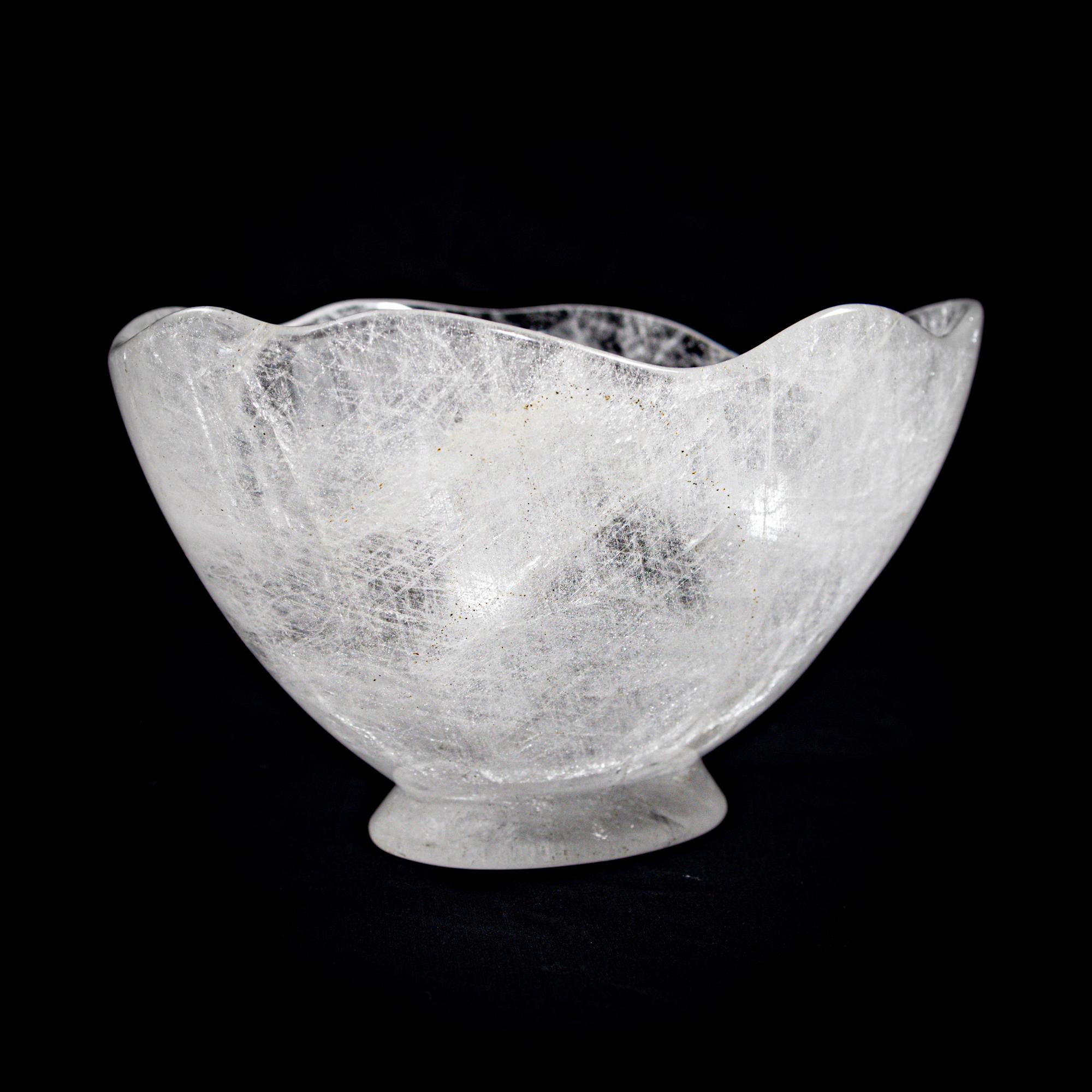 Gemstone bowl - Rock Crystal, 1960s/70s  For Sale 1