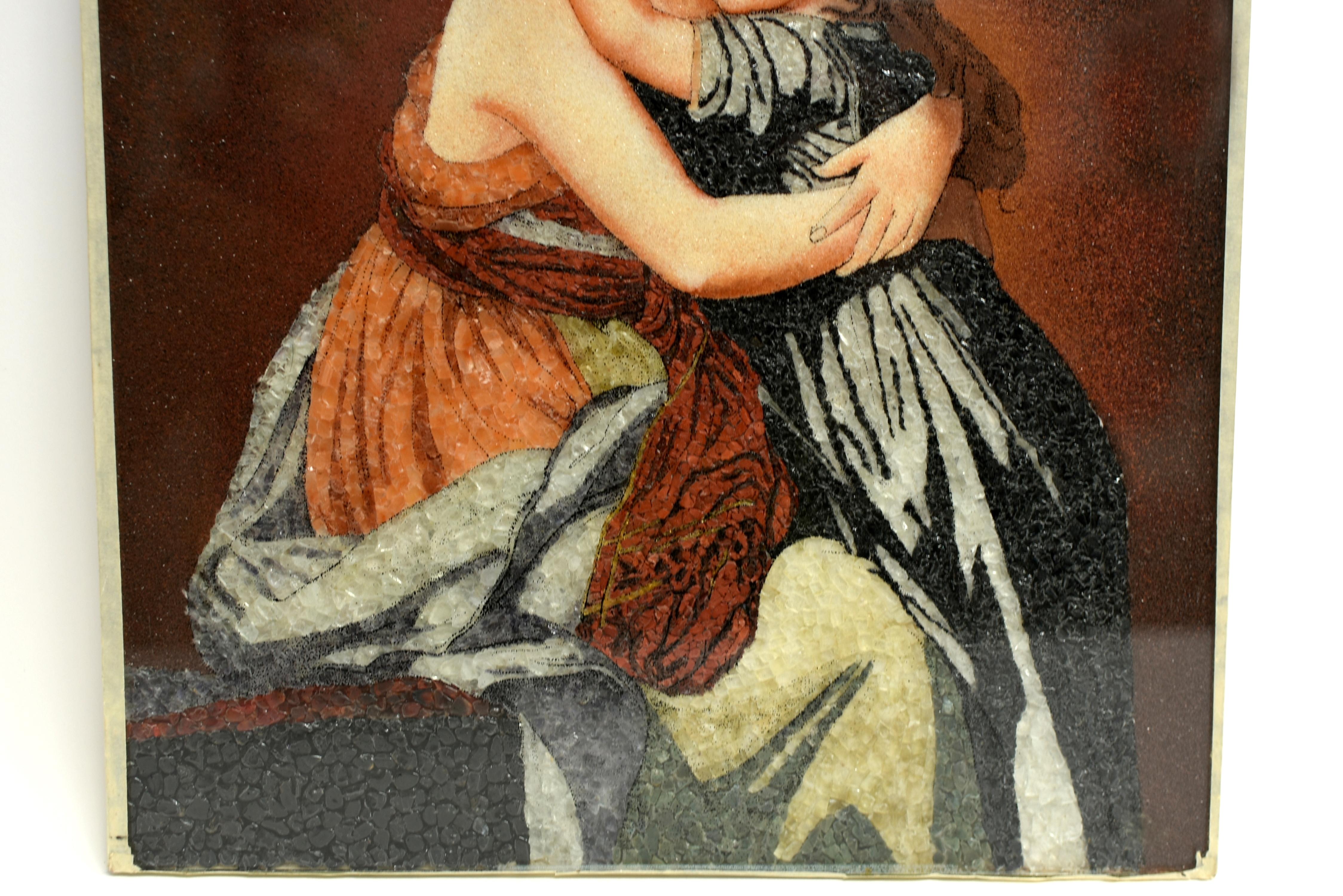 Peinture de mère et d'enfant de style Elisabeth Vigee Le Brun en vente 1