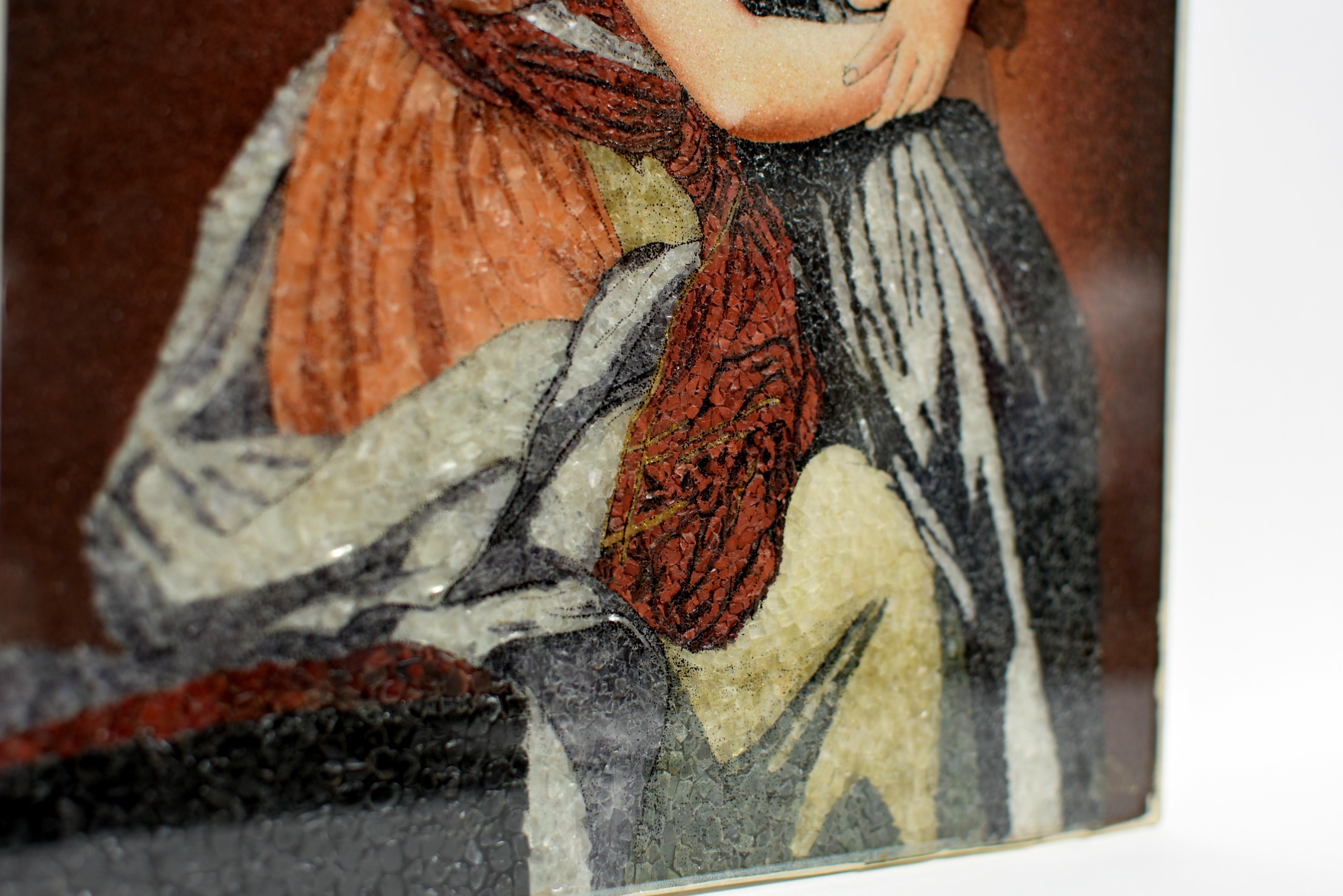 Peinture de mère et d'enfant de style Elisabeth Vigee Le Brun en vente 7