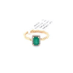 Gemstone Solitaire Rings, Ruby Ring, Emerald Ring, Sapphire Ring, 14k Gold Ring