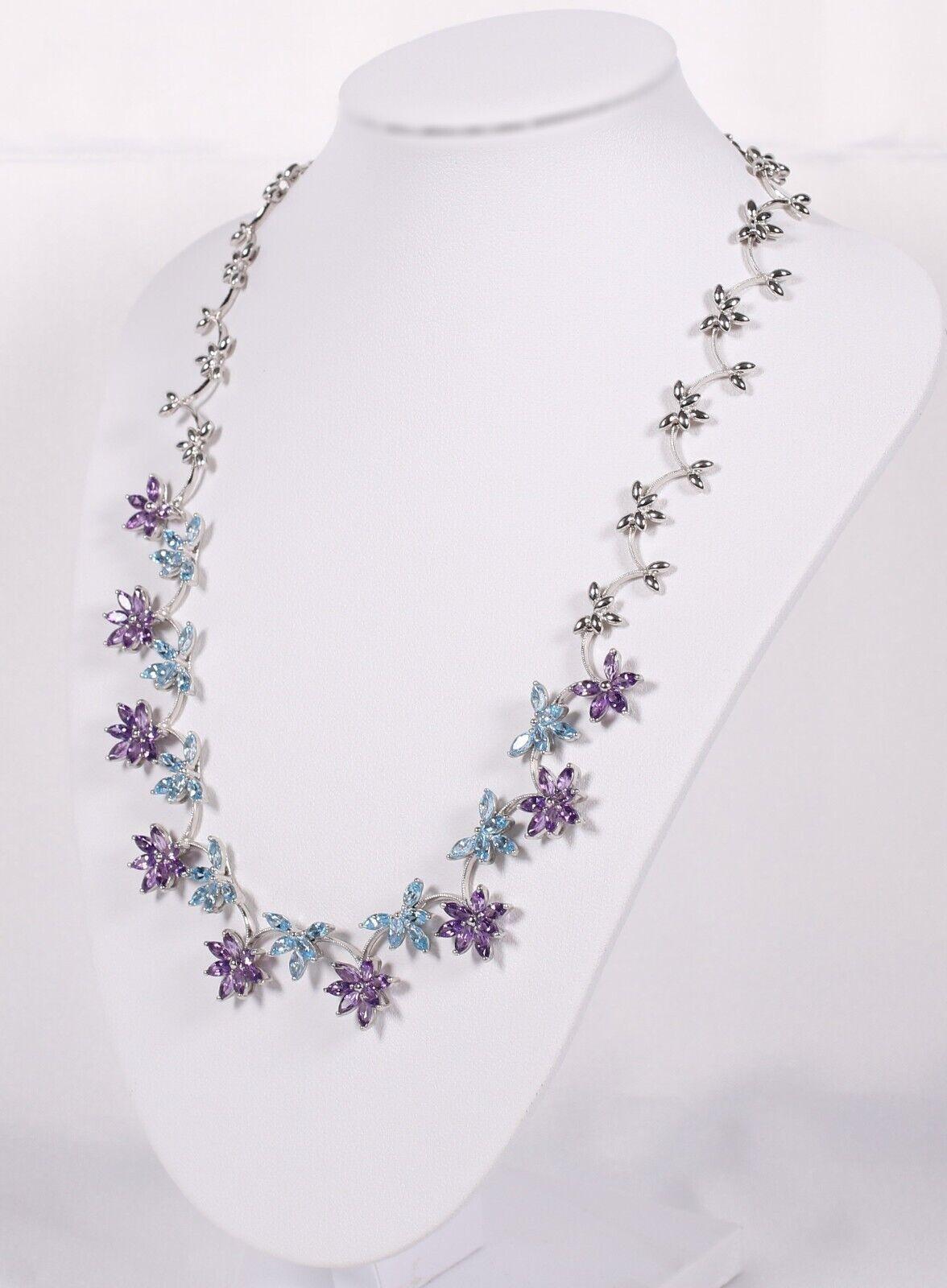 Showcasing the appreciation for the wonders of nature and a woman’s innate desire for beauty, this Gemtique necklace is sure to captivate the attention of many. Exquisite in design, this exceptionally detailed necklace is crafted in a high quality