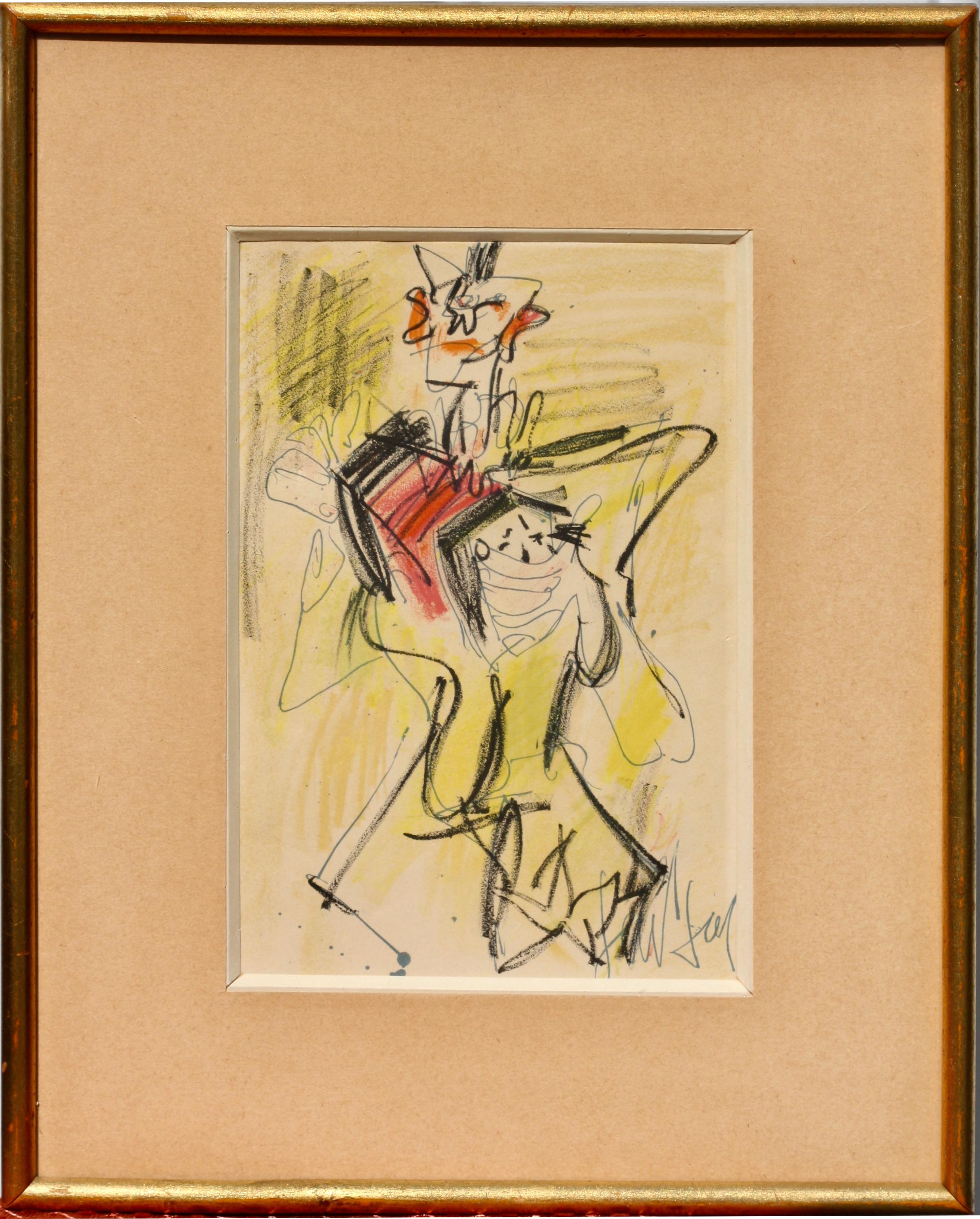 GEN PAUL (1895-1975)
Drawing-Watercolor, Gouache/paper
signed GEN PAUL (lower right)
Sight size 22.5 cm. by 15.2 cm. (8.85 in. x 5.98 in.) 
Size with frame 29 cm. by 37 cm. (11.41 in. x 14.56 in.).