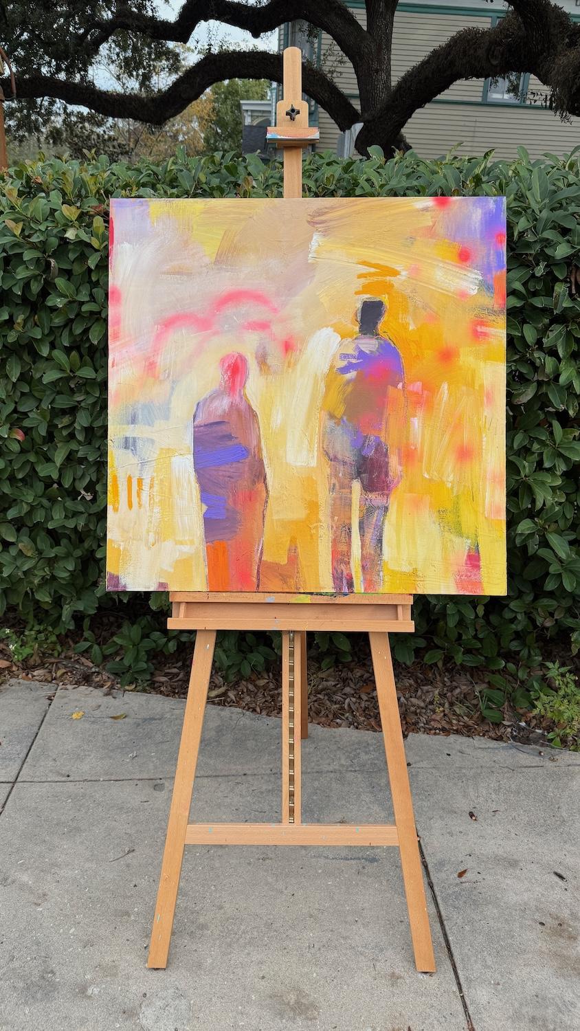 Introspection, Abstract Painting For Sale 1