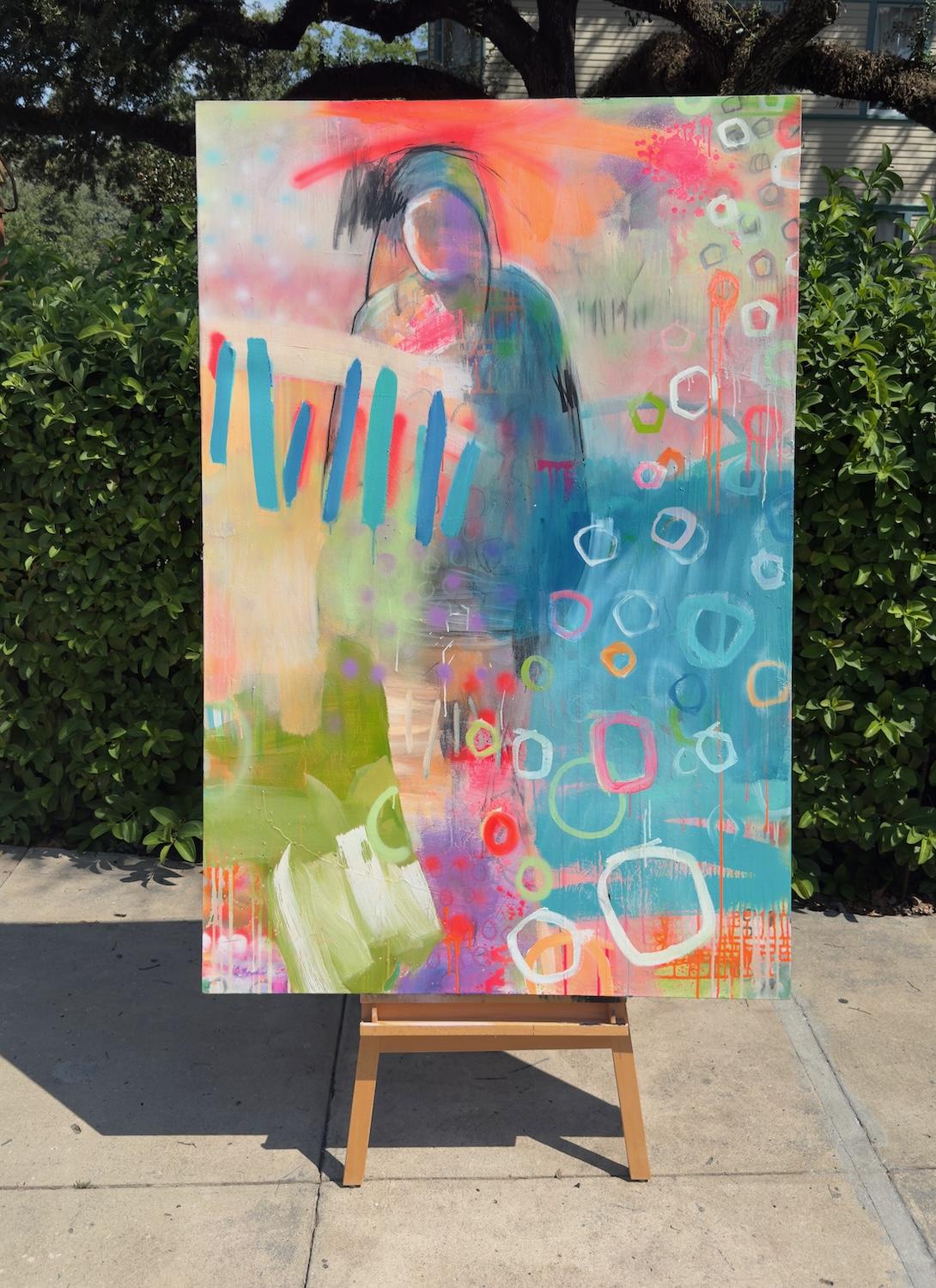 Perpetual Solace, Abstract Painting For Sale 1