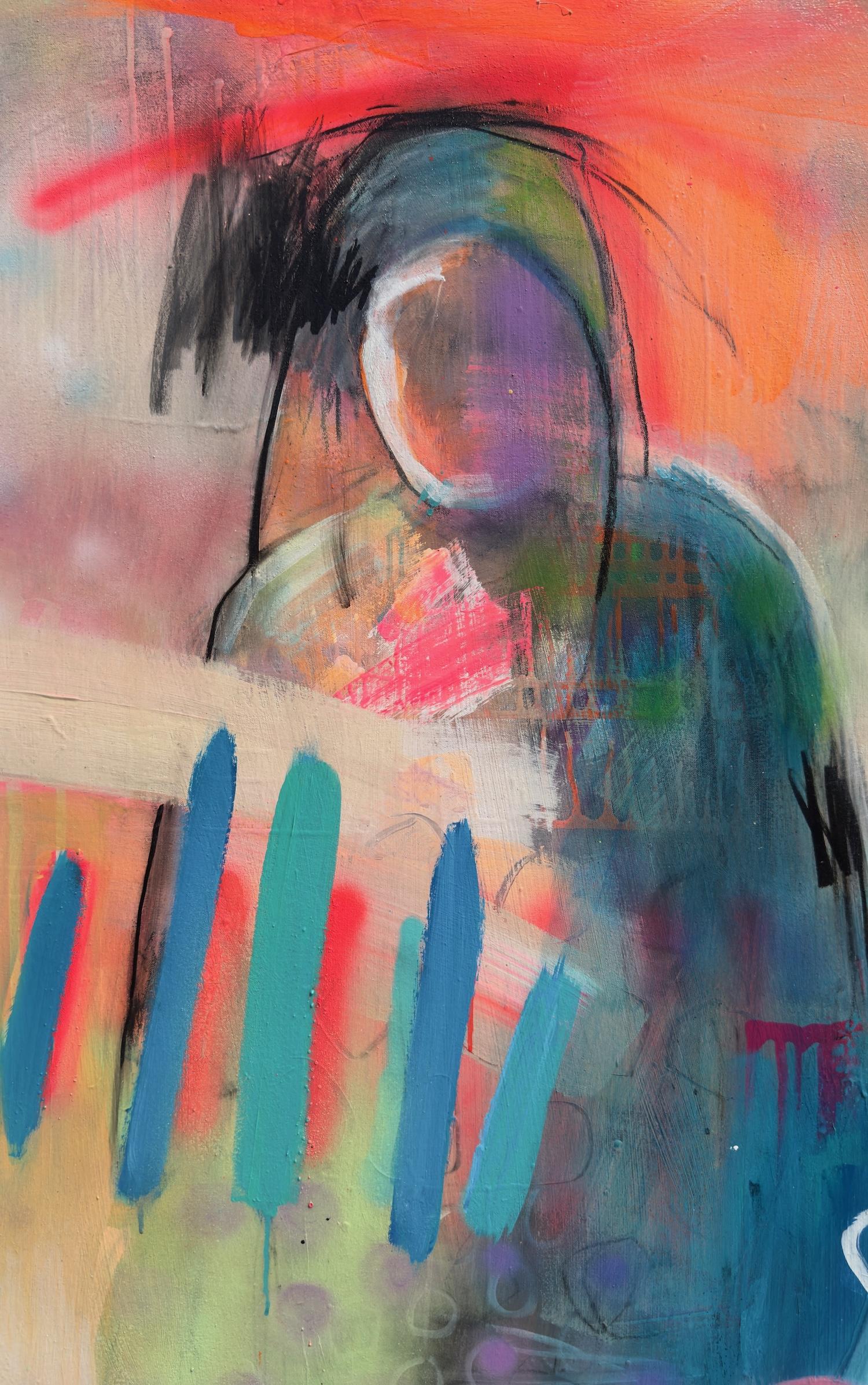 Perpetual Solace, Abstract Painting For Sale 2