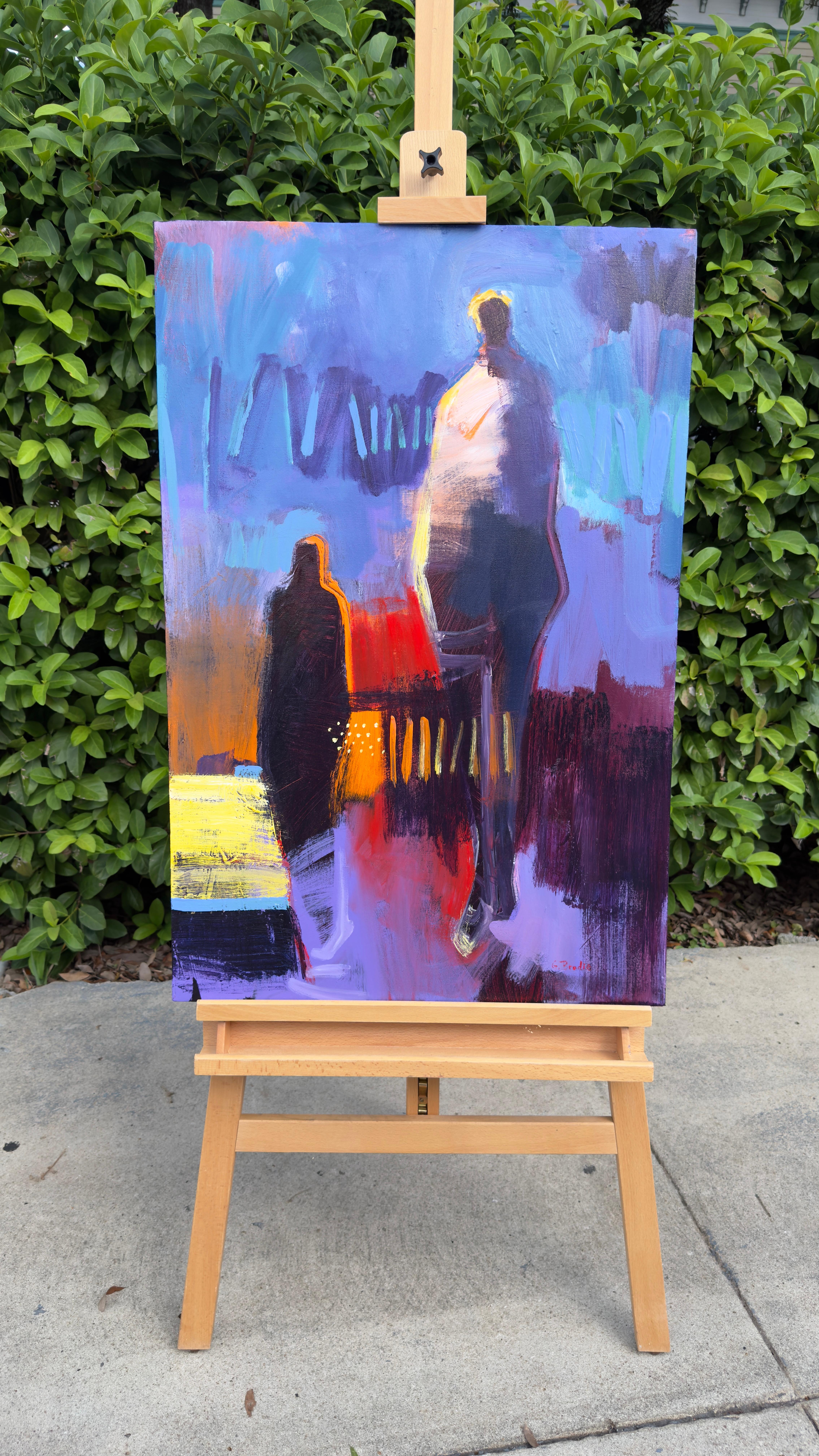 Memoria lontana, Pittura astratta - Painting Astratto di Gena Brodie Robbins