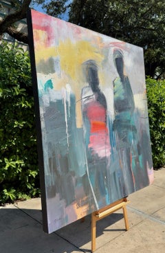 The Offense of Honesty, Abstract Oil Painting