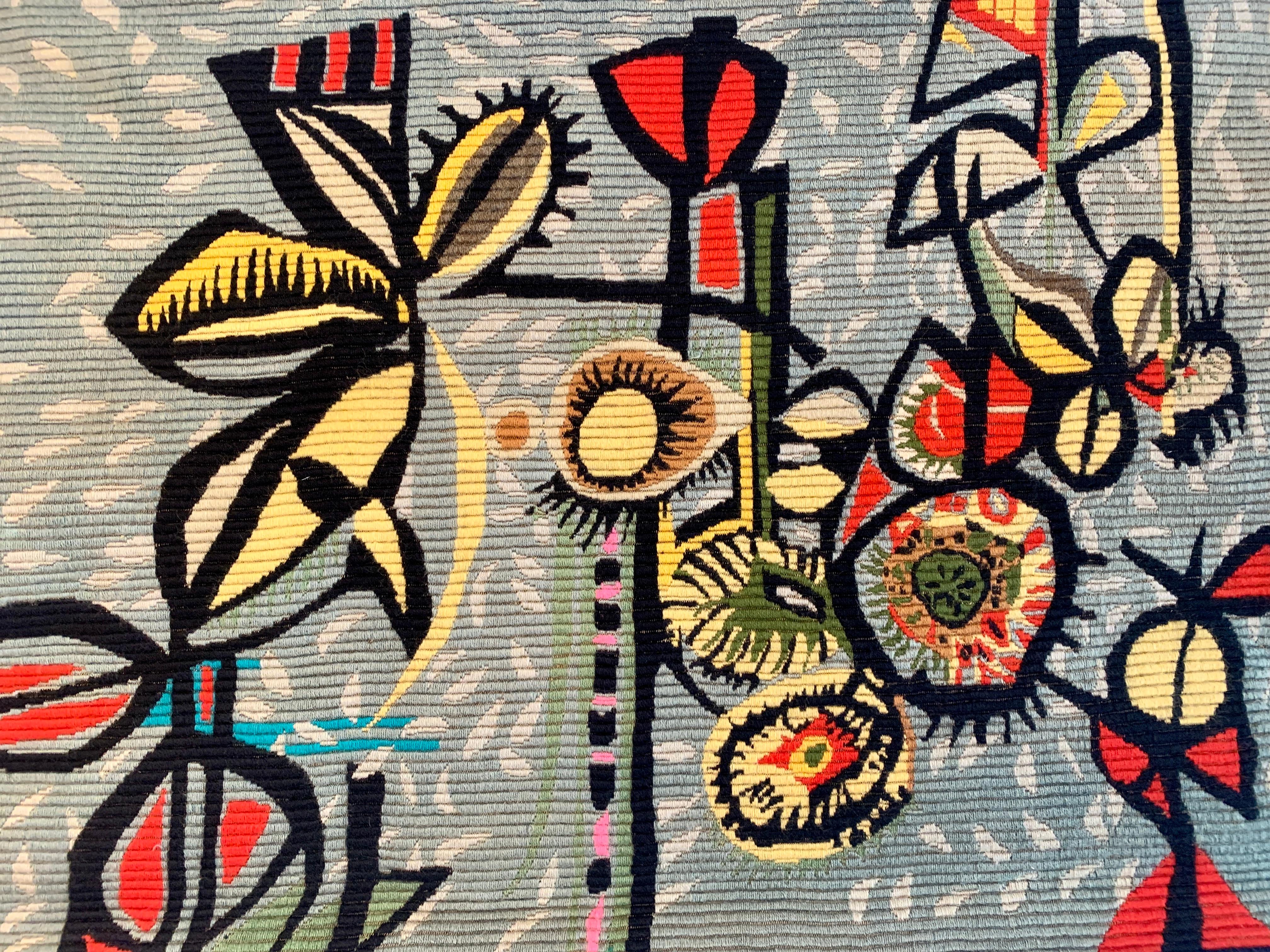 Mid-Century Modern Genaro de Carvalho, Abstract Tapestries, 1960's