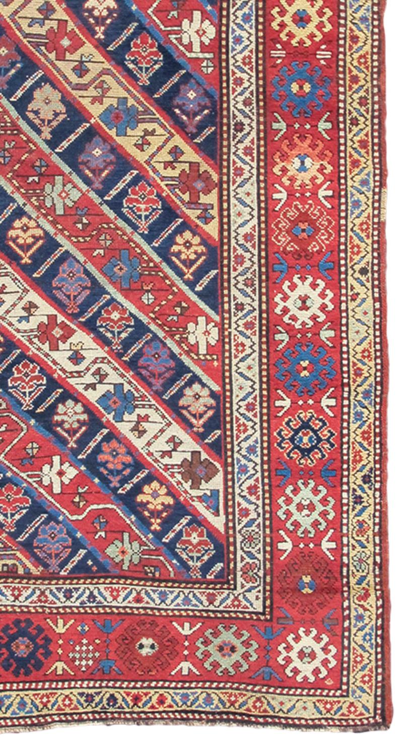 Caucasian Gendje rug. Measures: 3'8