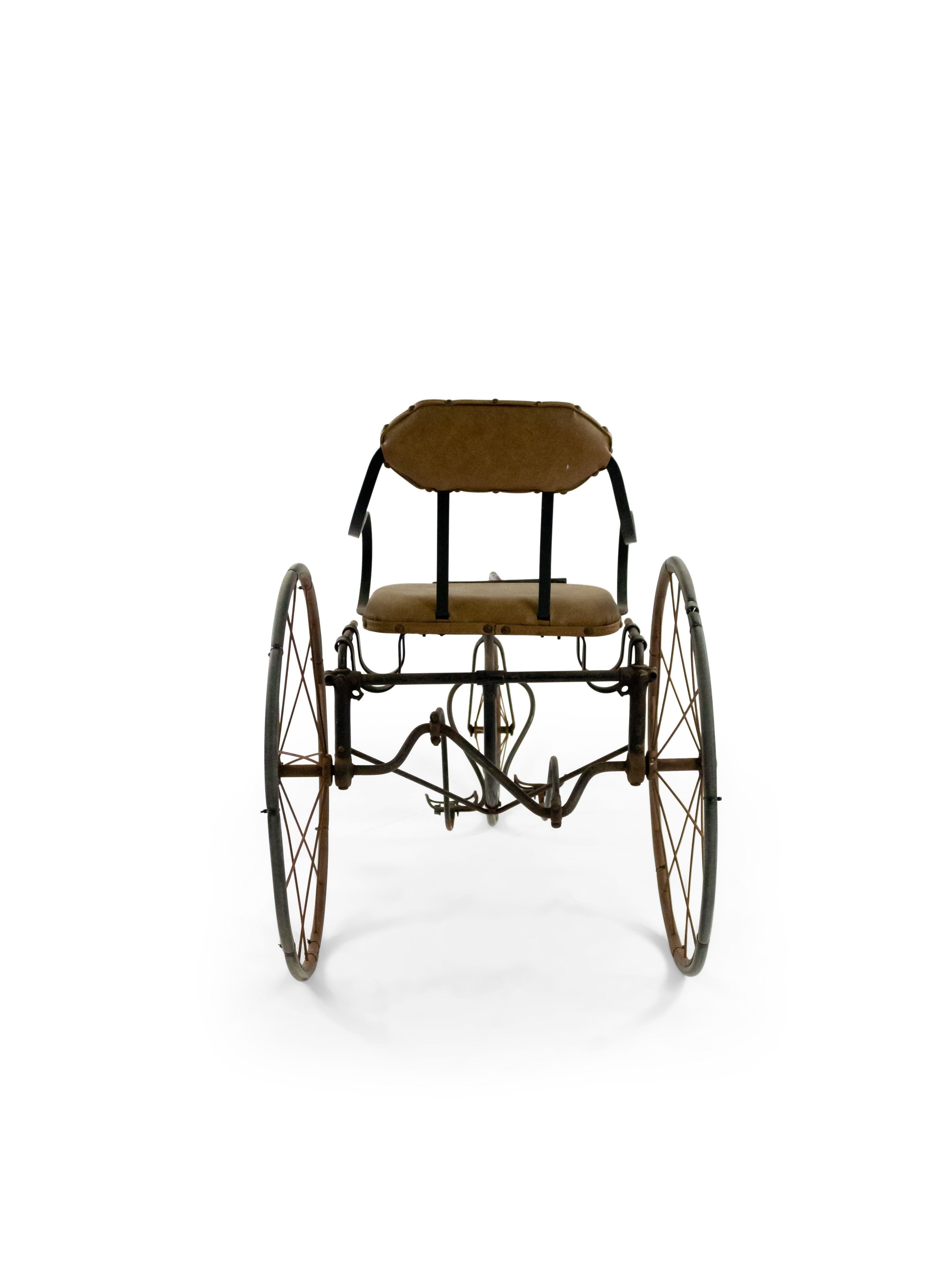 Gendron Wheel Company American Victorian Iron Tricycle For Sale 4