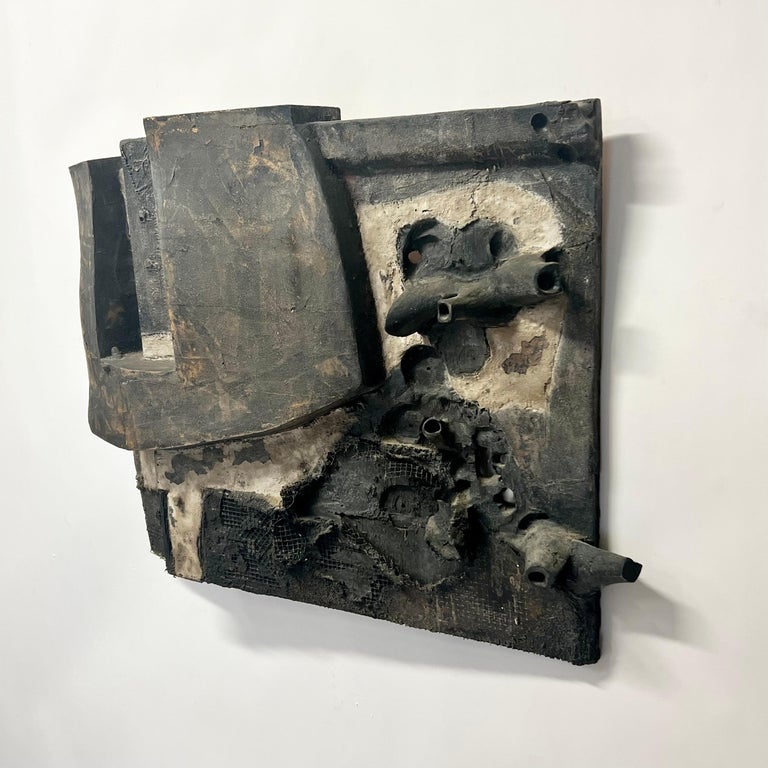 Gene Bernardi Mixed Media Wall Sculpture c1960s Berkeley at 1stDibs