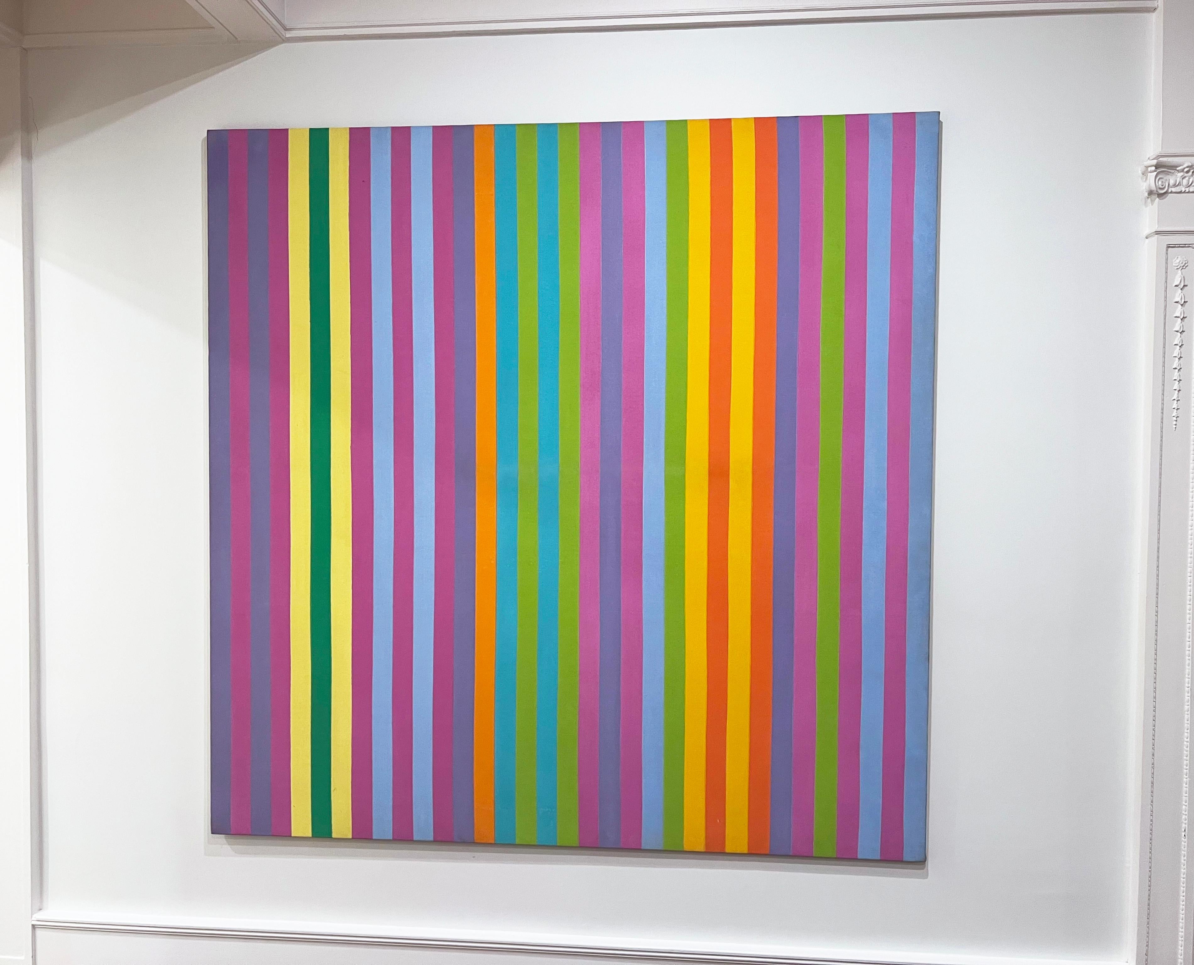 Popsicle - Abstract Painting by Gene Davis