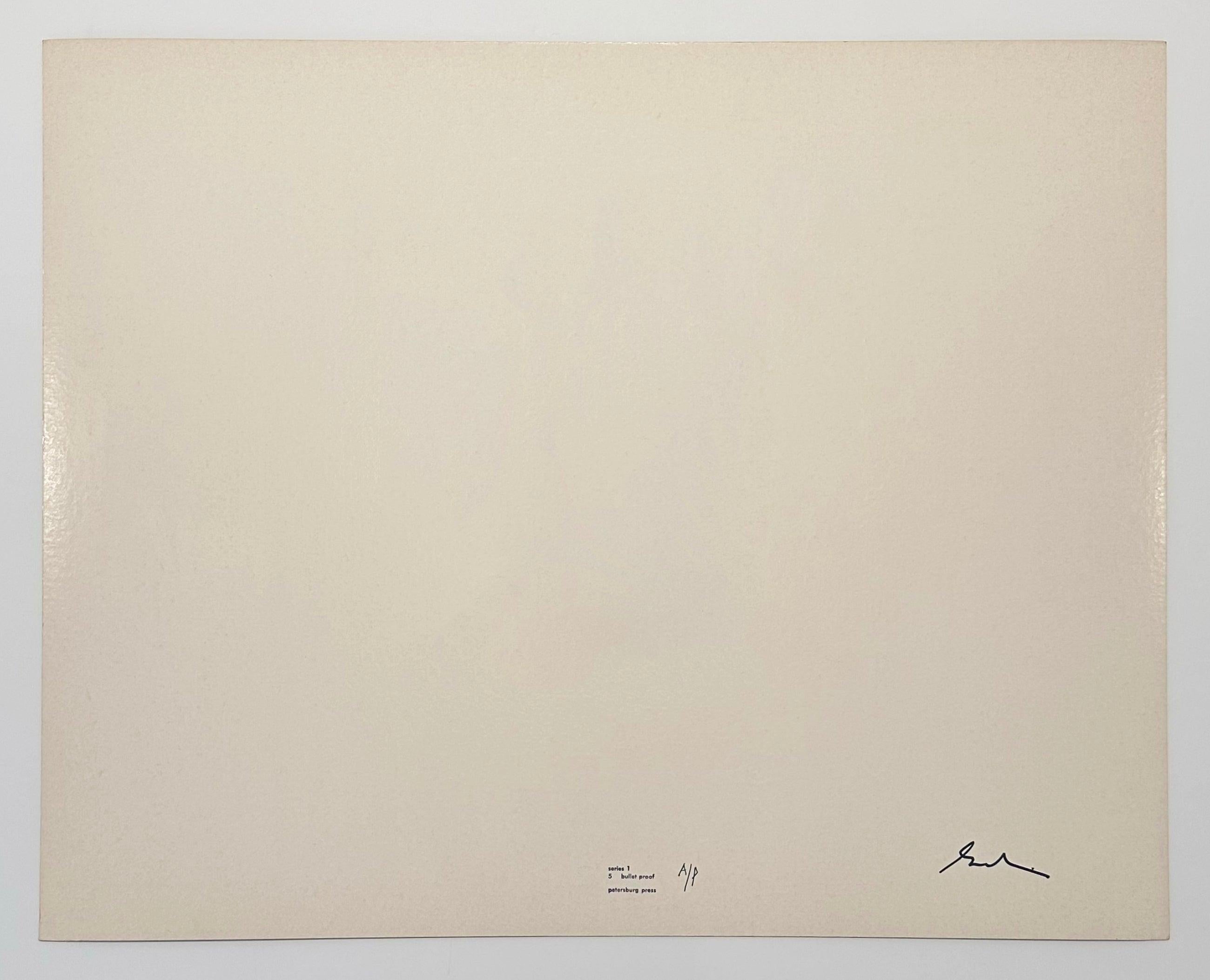 Bullet Proof, from Series I For Sale 1