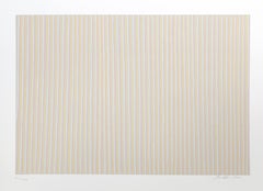 Carousel, Minimalist Stripe Lithograph by Gene Davis