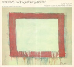 Gene Davis "Quadri a rettangolo 1957-1958" 1977