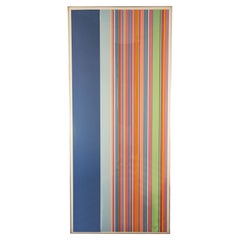 Gene Davis Signed and Numbered Limited Edition Color Field Lithograph 1972