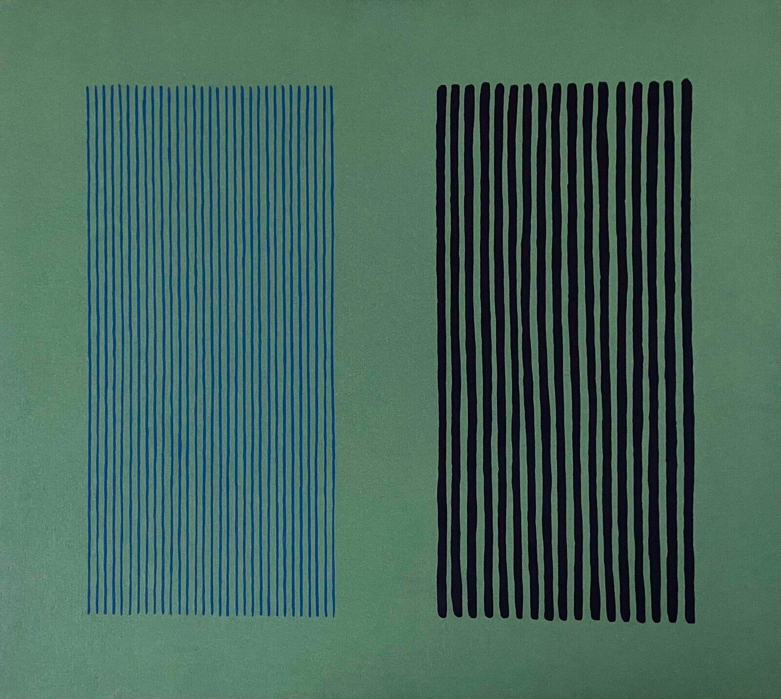 Artista: Gene Davis (1920-1985)
Titolo: Greene & Greene Gigante
Anno: 1980
Mezzo di comunicazione: Serigrafia su carta Arches
Edizione: 43/250, più le bozze
Dimensioni: 29,75 x 32,5 pollici
Condizioni: Buono
Iscrizione: Firmata e numerata