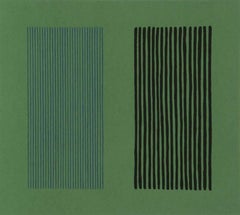 Green Giant, Minimalist Print by Gene Davis